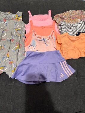 Girls Assorted Summer Set of 8